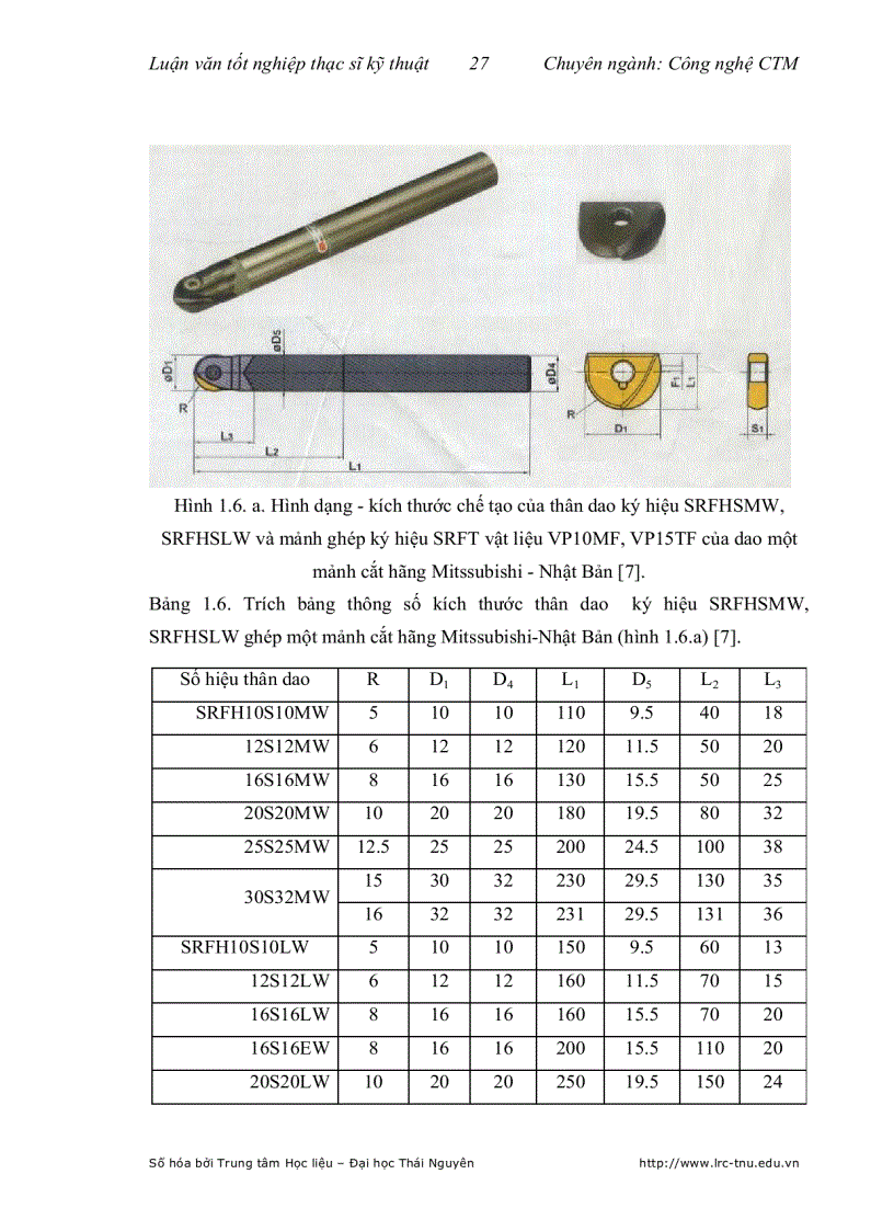 image for page Nghiên cứu ảnh hưởng của chế độ cắt đến tuổi bền của dao tại đỉnh dao