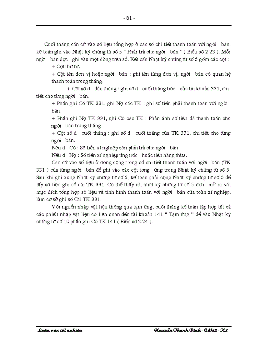 image for page Tổ chức công tác kế toán nguyên vật liệu tại xí nghiệp sản xuất thiết bị điện
