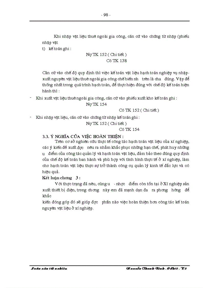 image for page Tổ chức công tác kế toán nguyên vật liệu tại xí nghiệp sản xuất thiết bị điện