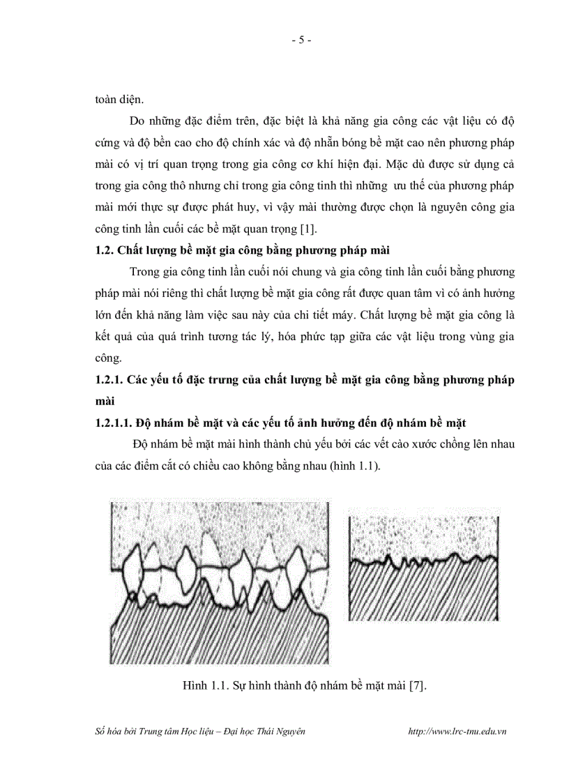 image for page Nghiên cứu chất lượng bề mặt gia công khi mài thép suj2 bằng đá mài cbn trên máy mài phẳng