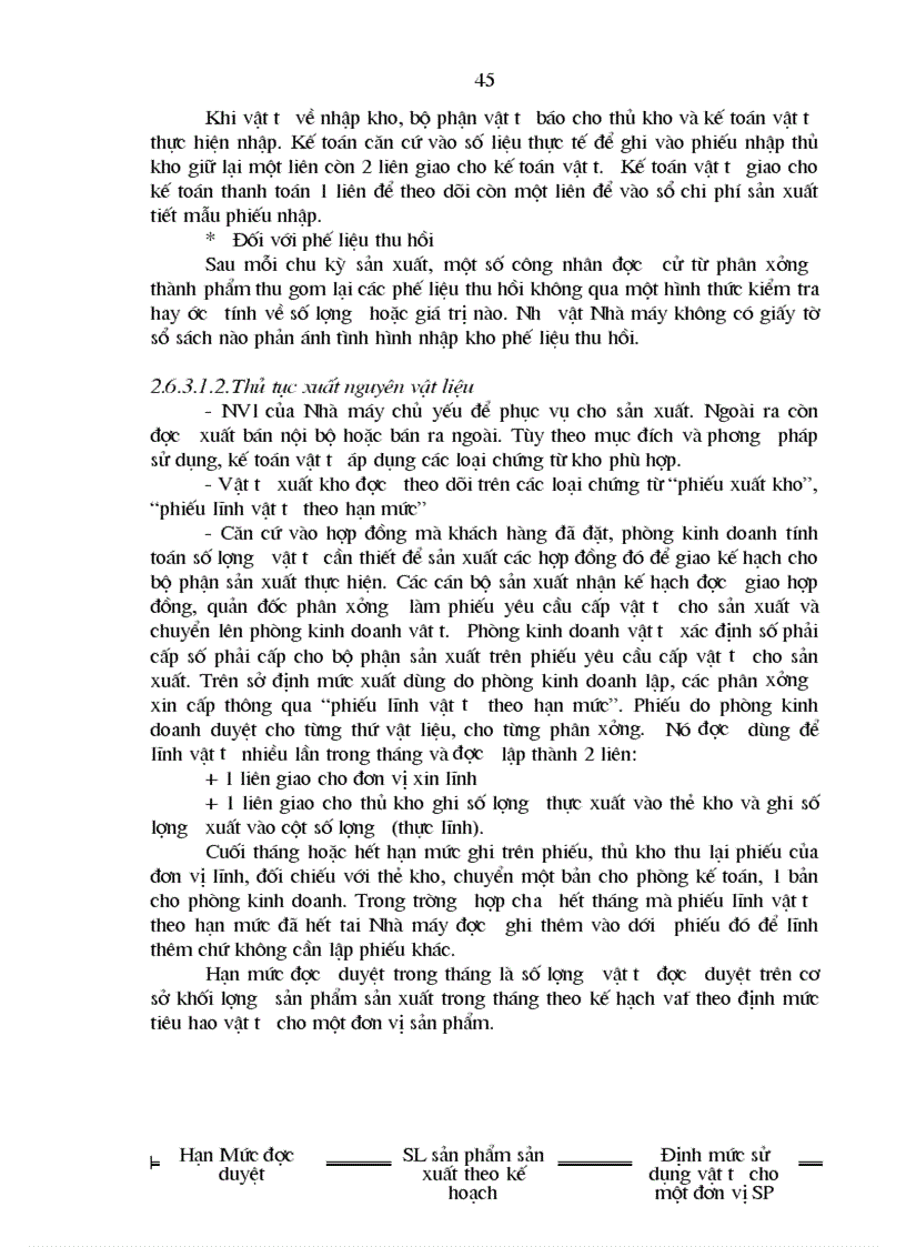 image for page Hoàn thiện công tác kế toán nguyên vật liệu và công cụ dụng cụ tại Nhà máy ô tô Hòa Bình