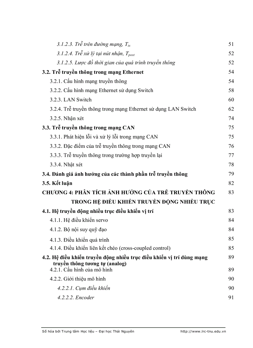 image for page Nghiên cứu đặc tính của trễ truyền thông trong hệ điều khiển phân tán dcs