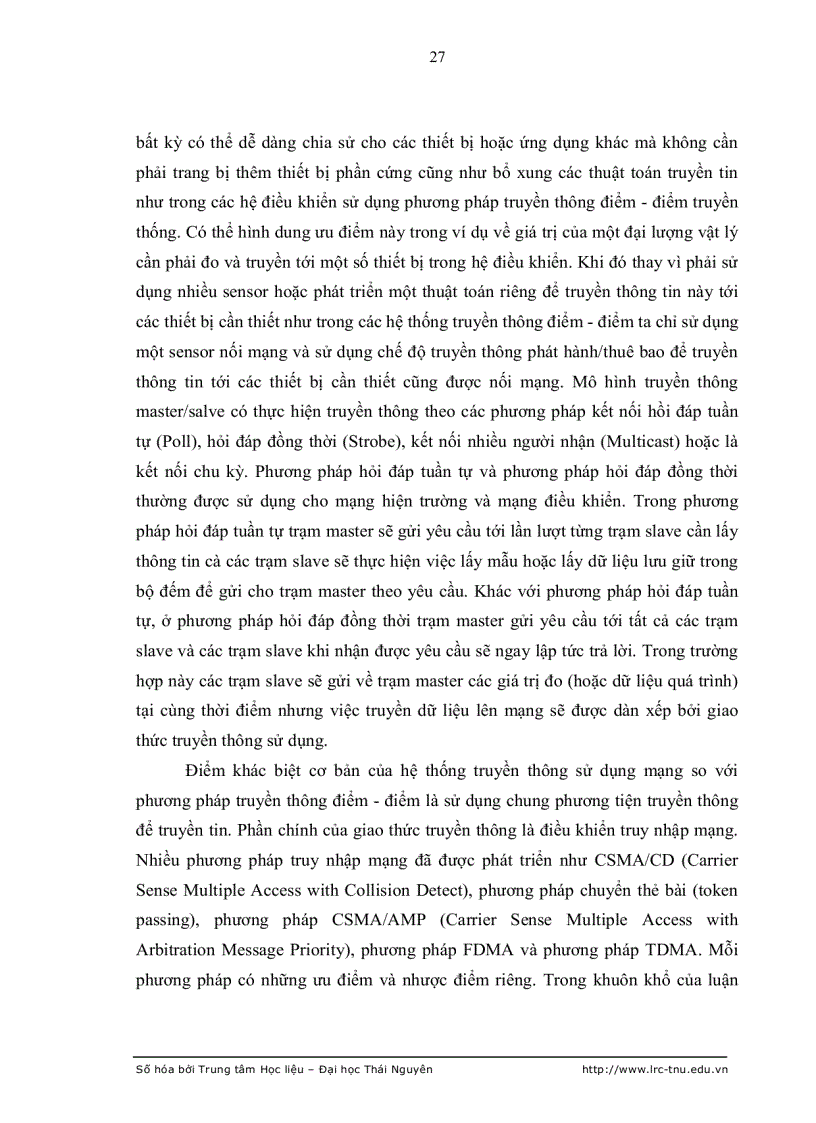 image for page Nghiên cứu đặc tính của trễ truyền thông trong hệ điều khiển phân tán dcs