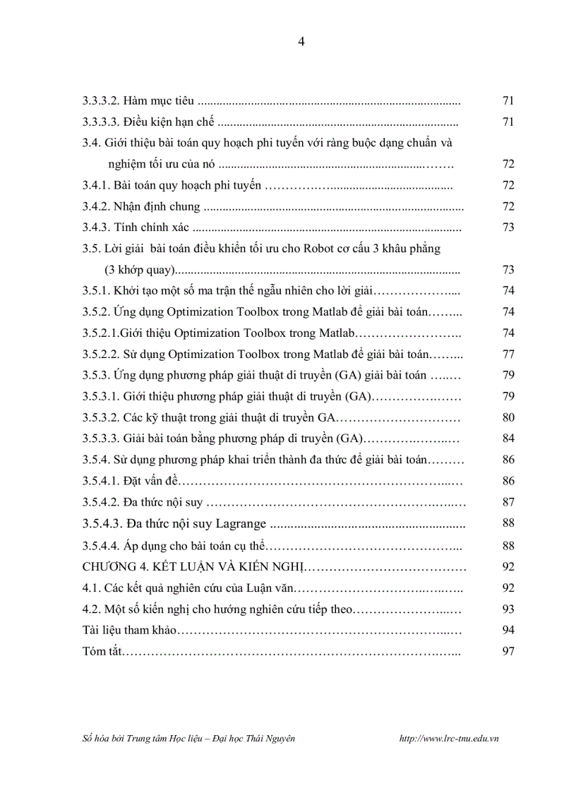 image for page Nghiên cứu điều khiển tối ưu cho cánh tay robot bằng phương pháp quy hoạch phi tuyến