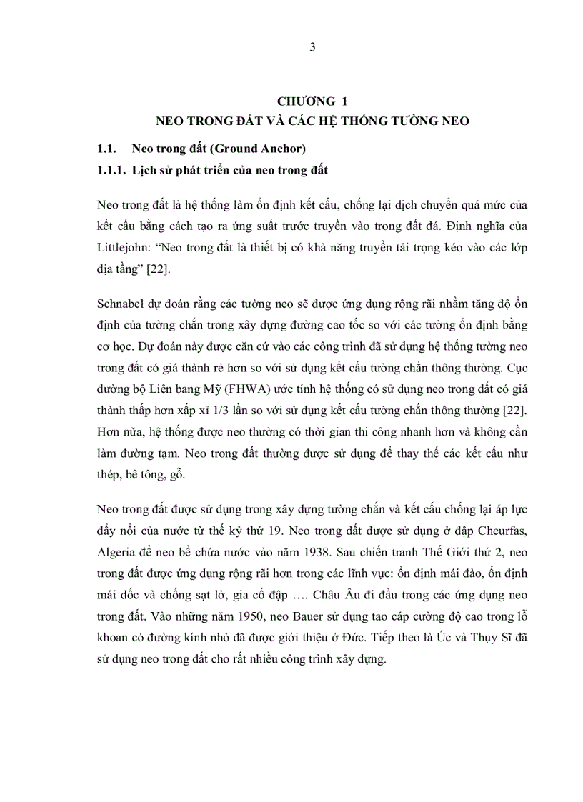 image for page Nghiên cứu khoảng cách bố trí hợp lý của neo trong đất cho hệ thống tường chắn