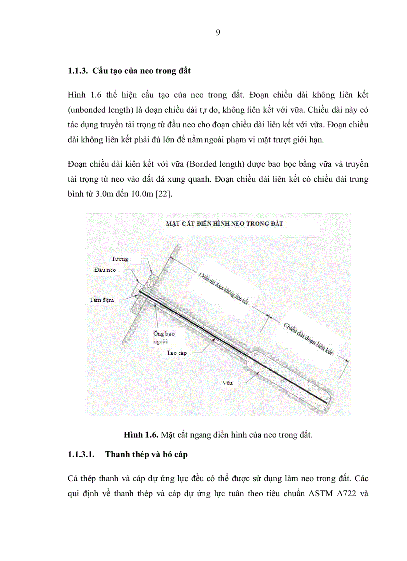 image for page Nghiên cứu khoảng cách bố trí hợp lý của neo trong đất cho hệ thống tường chắn