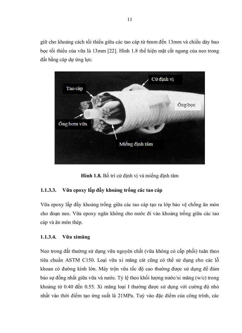 image for page Nghiên cứu khoảng cách bố trí hợp lý của neo trong đất cho hệ thống tường chắn
