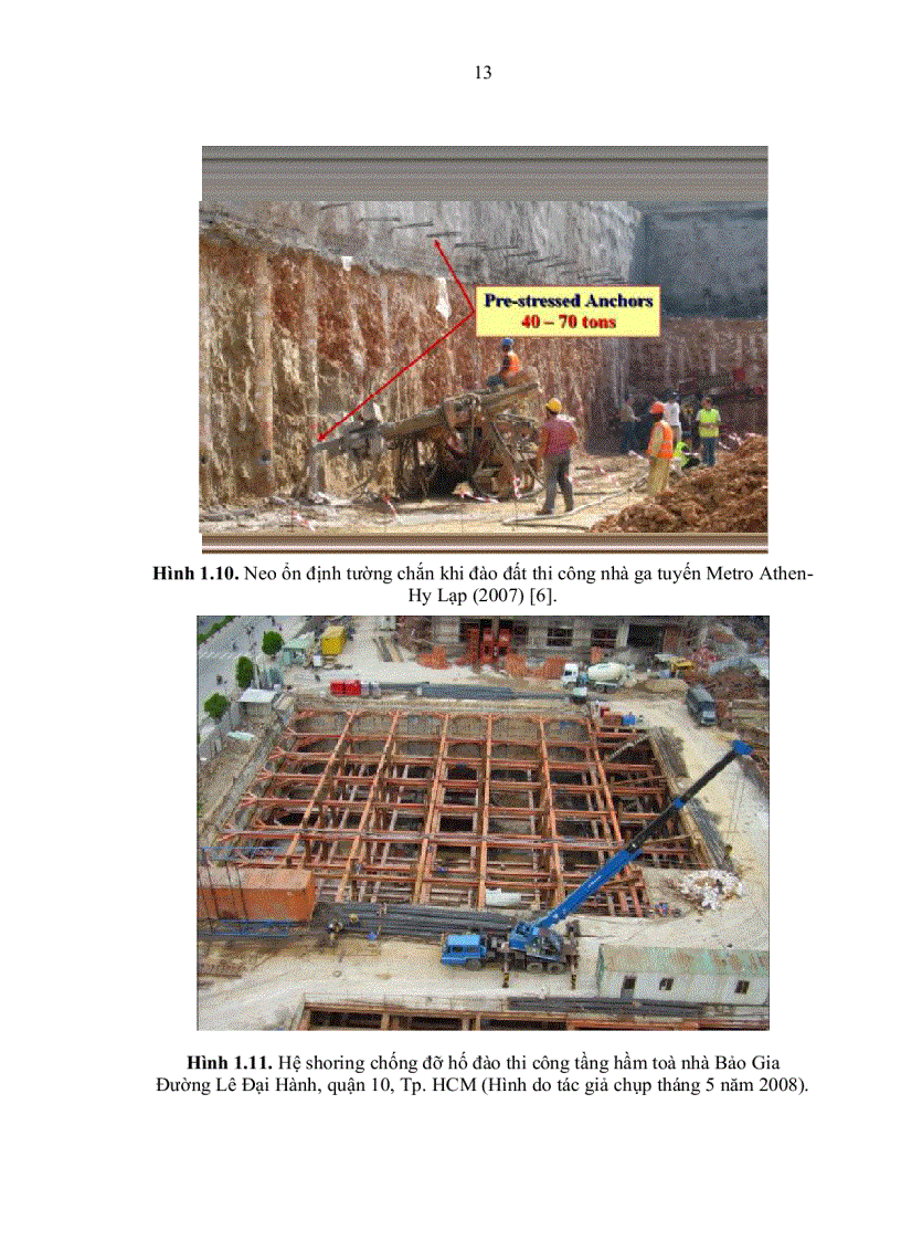 image for page Nghiên cứu khoảng cách bố trí hợp lý của neo trong đất cho hệ thống tường chắn