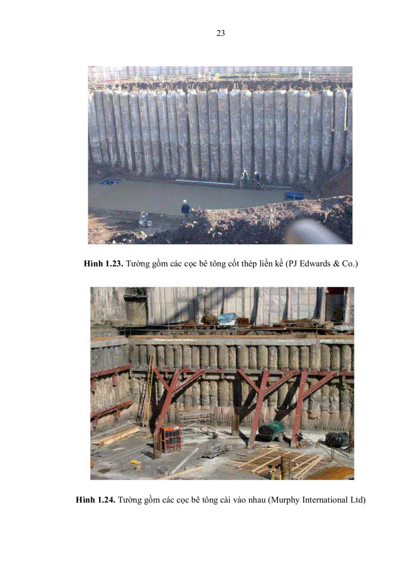 image for page Nghiên cứu khoảng cách bố trí hợp lý của neo trong đất cho hệ thống tường chắn