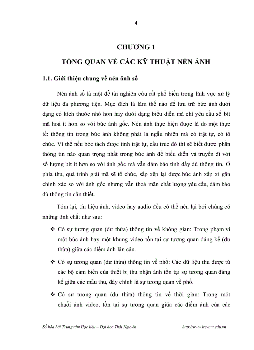 image for page Nghiên cứu một số kỹ thuật nén dữ liệu dựa trên phép biến đổi sóng nhỏ rời rạc và ứng dụng trong máy ảnh kỹ thuật số