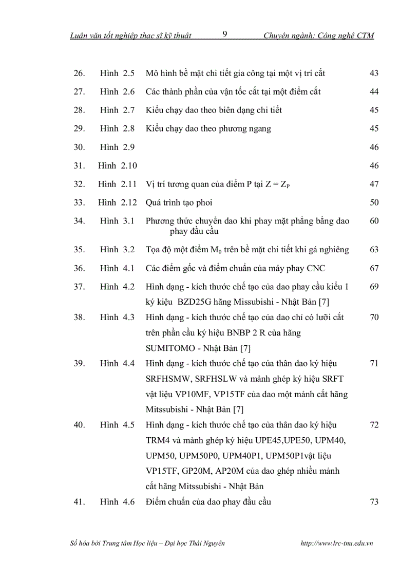 image for page Nghiên cứu nâng cao chất lượng bề mặt chi tiết gia công bằng tối ưu hóa một số yếu tố kỹ thuật của quá trình phay tinh trên máy công cụ CNC
