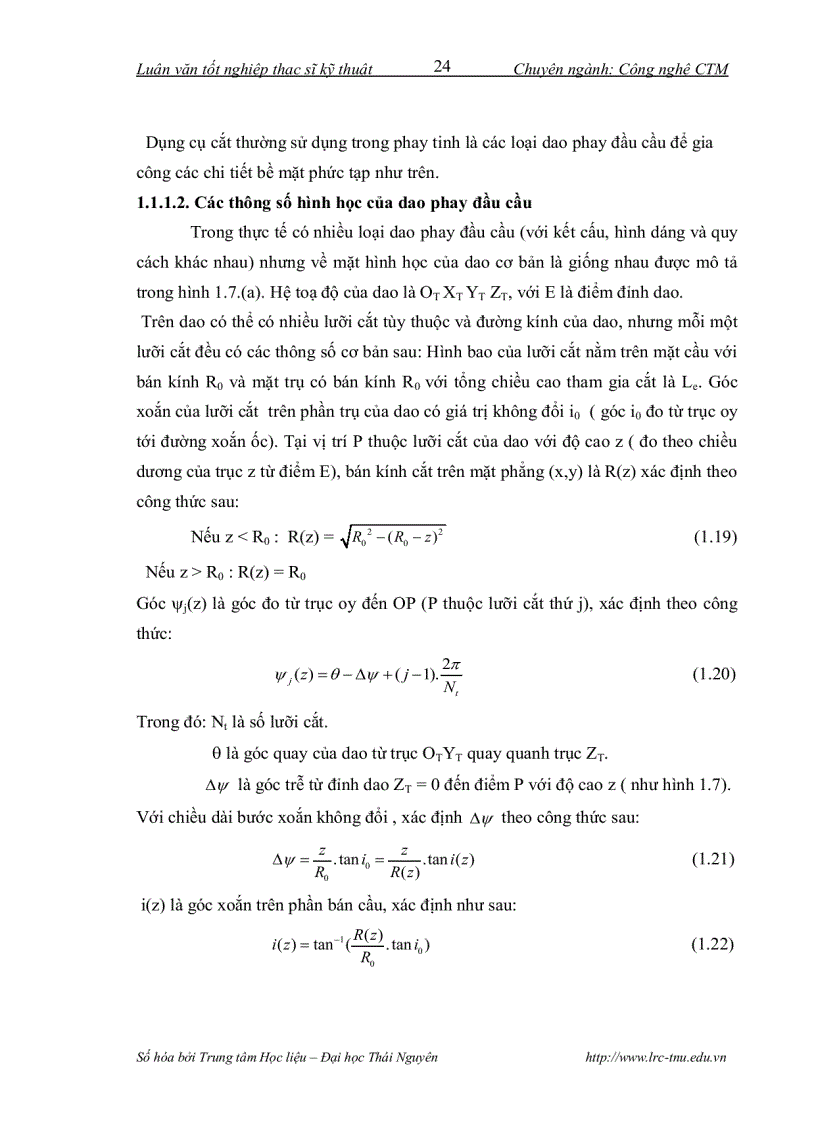 image for page Nghiên cứu nâng cao chất lượng bề mặt chi tiết gia công bằng tối ưu hóa một số yếu tố kỹ thuật của quá trình phay tinh trên máy công cụ CNC