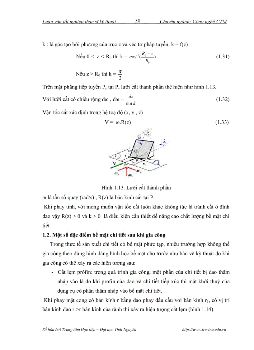 image for page Nghiên cứu nâng cao chất lượng bề mặt chi tiết gia công bằng tối ưu hóa một số yếu tố kỹ thuật của quá trình phay tinh trên máy công cụ CNC