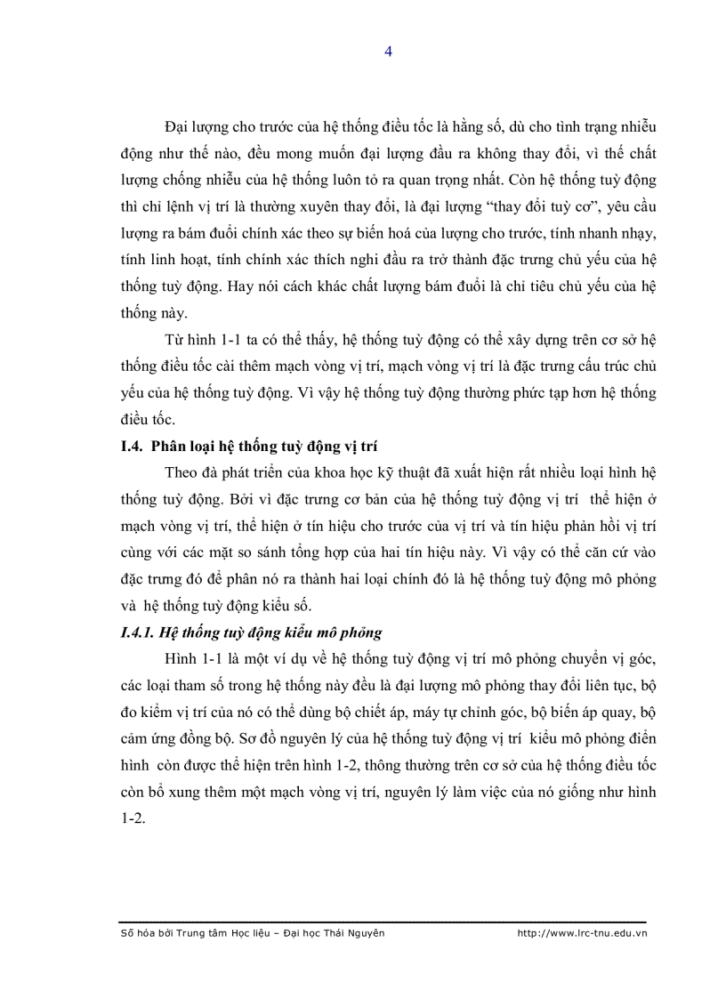 image for page Nghiên cứu tổng hợp bộ điều chỉnh lai sử dụng trong hệ thống tuỳ động