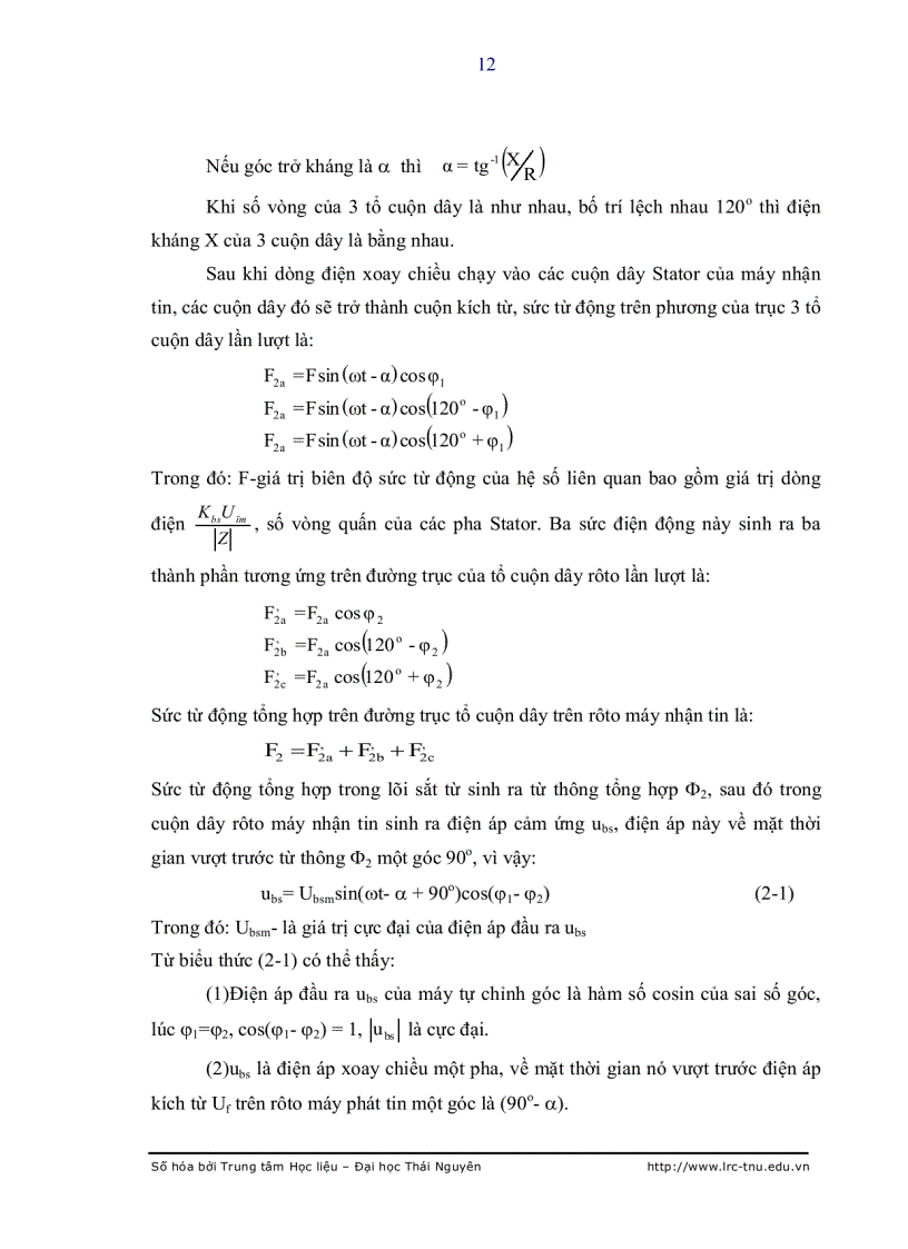image for page Nghiên cứu tổng hợp bộ điều chỉnh lai sử dụng trong hệ thống tuỳ động