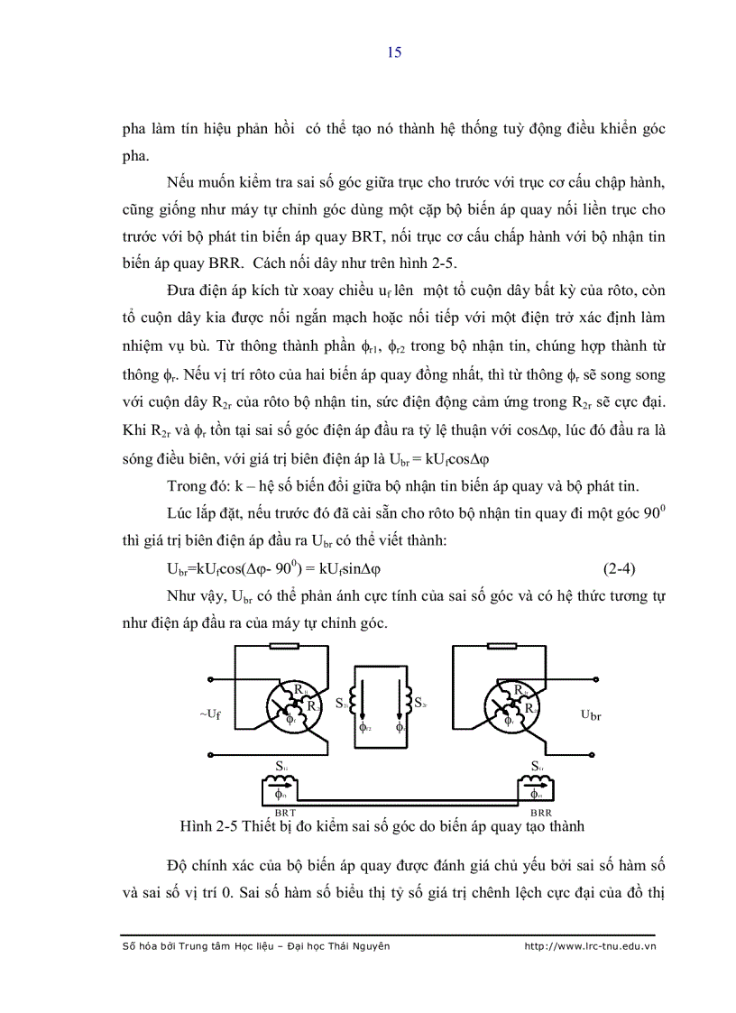 image for page Nghiên cứu tổng hợp bộ điều chỉnh lai sử dụng trong hệ thống tuỳ động