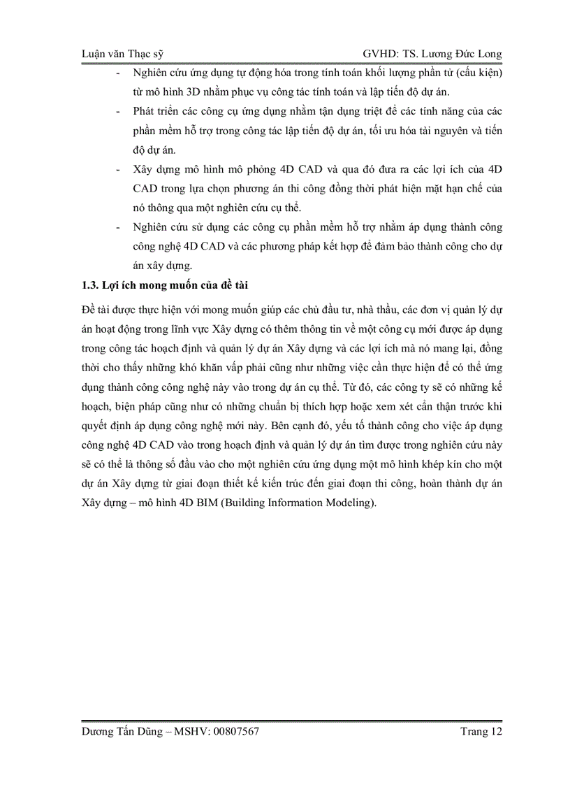 image for page Nghiên cứu ứng dụng công nghệ 4d cad trong lập và mô phỏng tiến độ thi công xây dựng