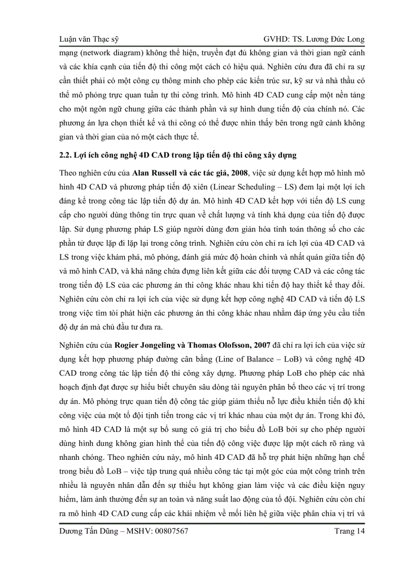 image for page Nghiên cứu ứng dụng công nghệ 4d cad trong lập và mô phỏng tiến độ thi công xây dựng