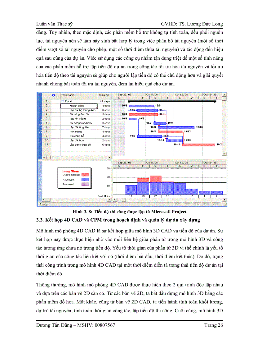 image for page Nghiên cứu ứng dụng công nghệ 4d cad trong lập và mô phỏng tiến độ thi công xây dựng