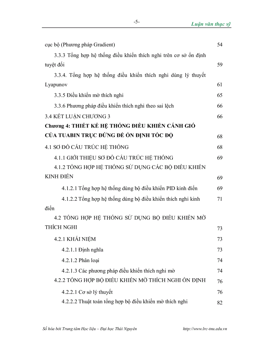 image for page Nghiên cứu ứng dụng điều khiển mờ thích nghi để điều khiển cánh gió tuabin trục đứng