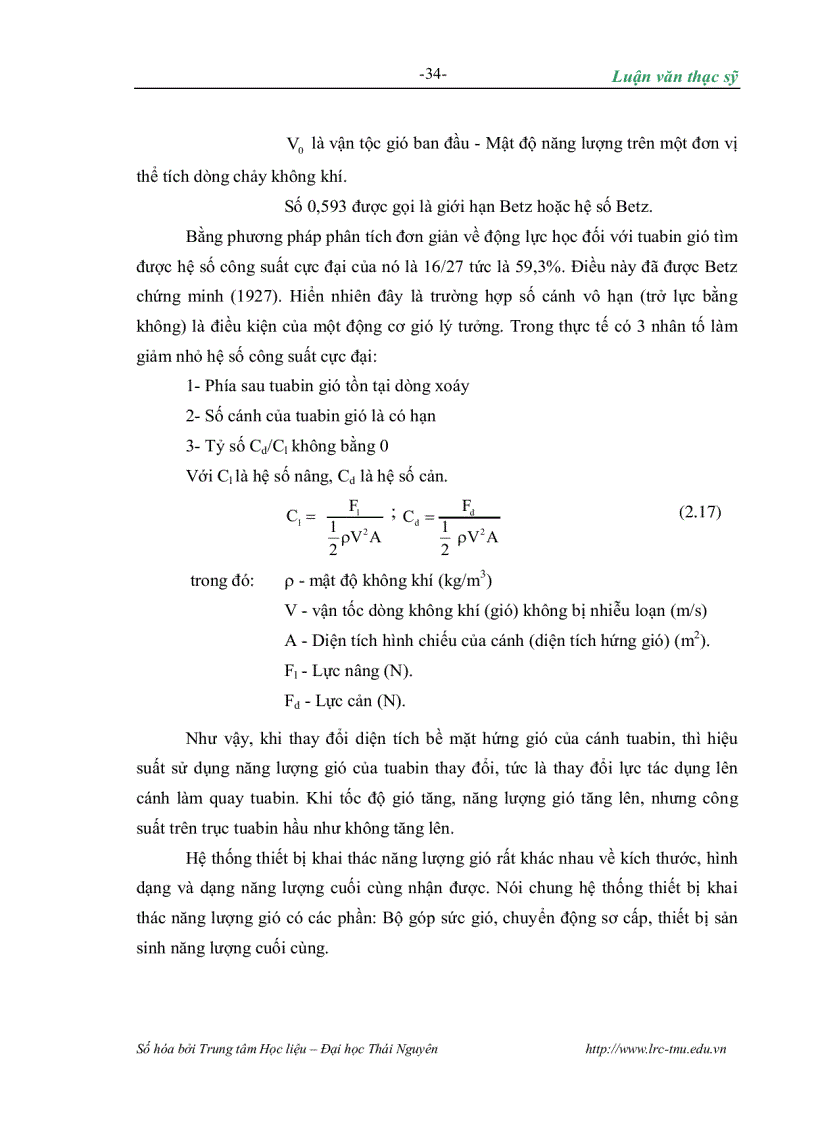 image for page Nghiên cứu ứng dụng điều khiển mờ thích nghi để điều khiển cánh gió tuabin trục đứng