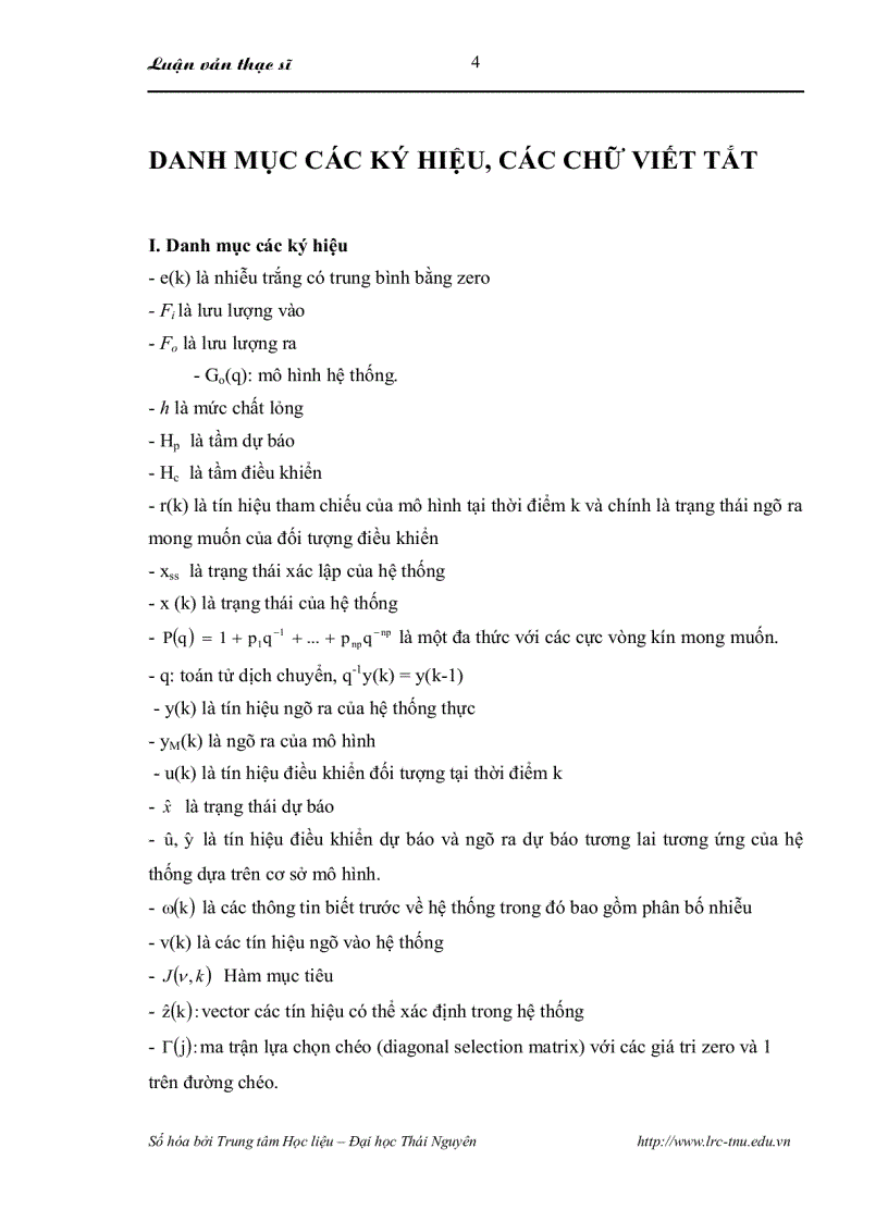 image for page Nghiên cứu ứng dụng hệ điều khiển dự báo để điều khiển nhiệt độ lò nung cán thép liên tục