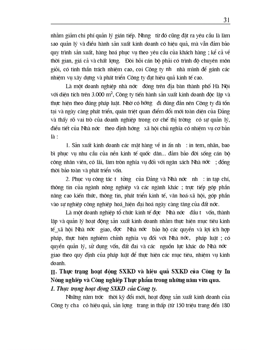 image for page Một số giải pháp chủ yếu nhằm nâng cao hiệu quả sản xuất kinh doanh của Công ty In Nông nghiệp và Công nghiệp Thực phẩm