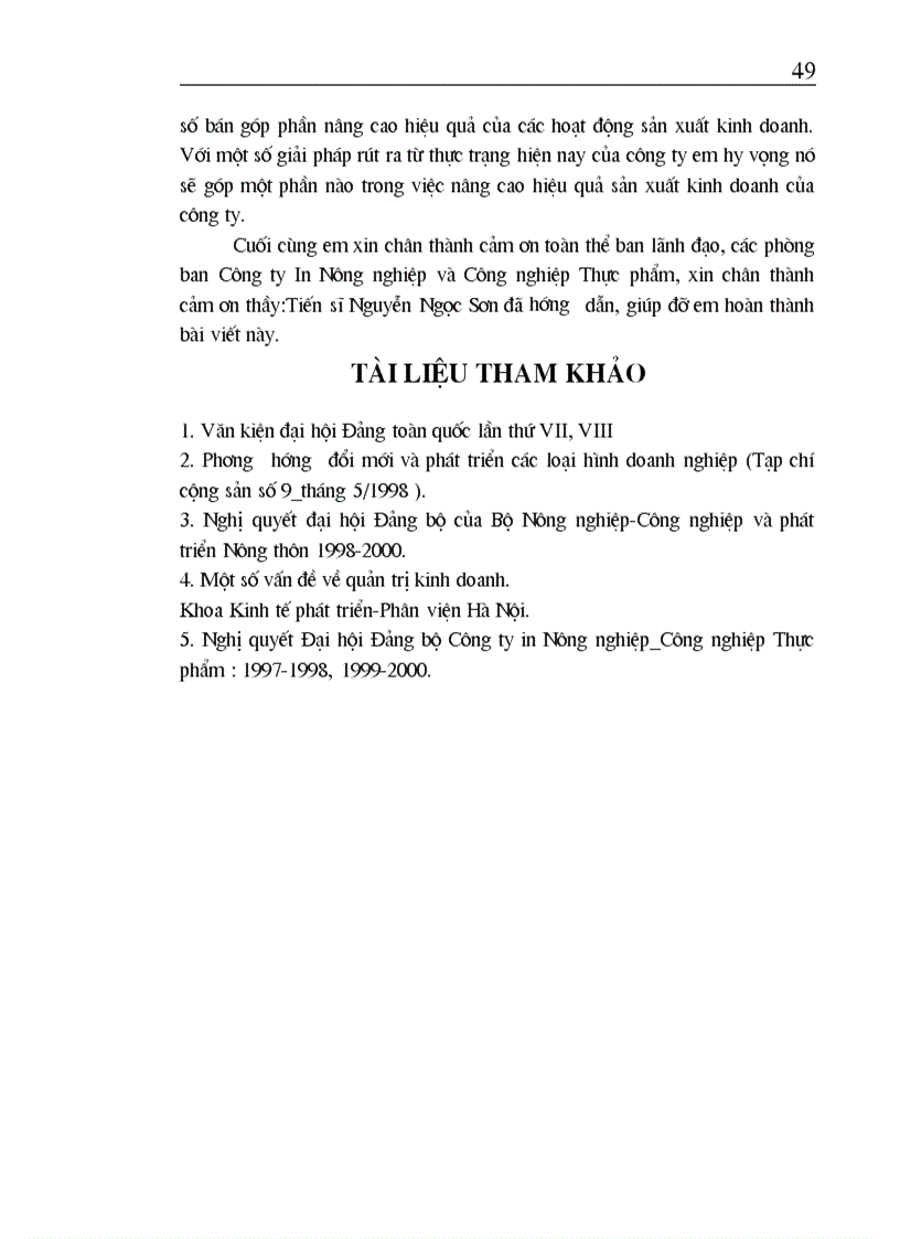 image for page Một số giải pháp chủ yếu nhằm nâng cao hiệu quả sản xuất kinh doanh của Công ty In Nông nghiệp và Công nghiệp Thực phẩm