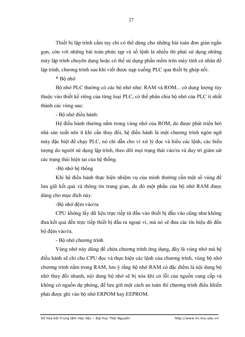 image for page Nghiên cứu ứng dụng plc trong công nghệ sản xuất tại nhà máy xi măng la hiên thái nguyên