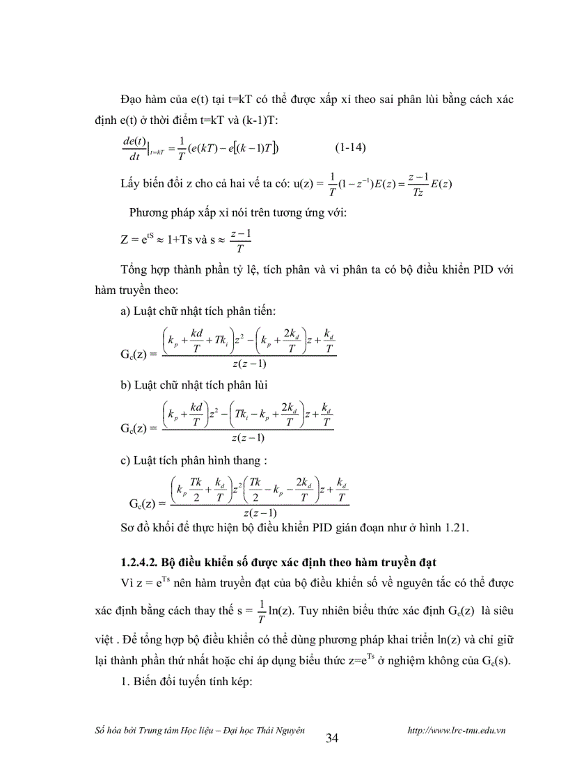 image for page Nghiên cứu và ứng dụng card điều khiển số dsp để thiết kế bộ điều khiển số trong điều khiển chuyển động