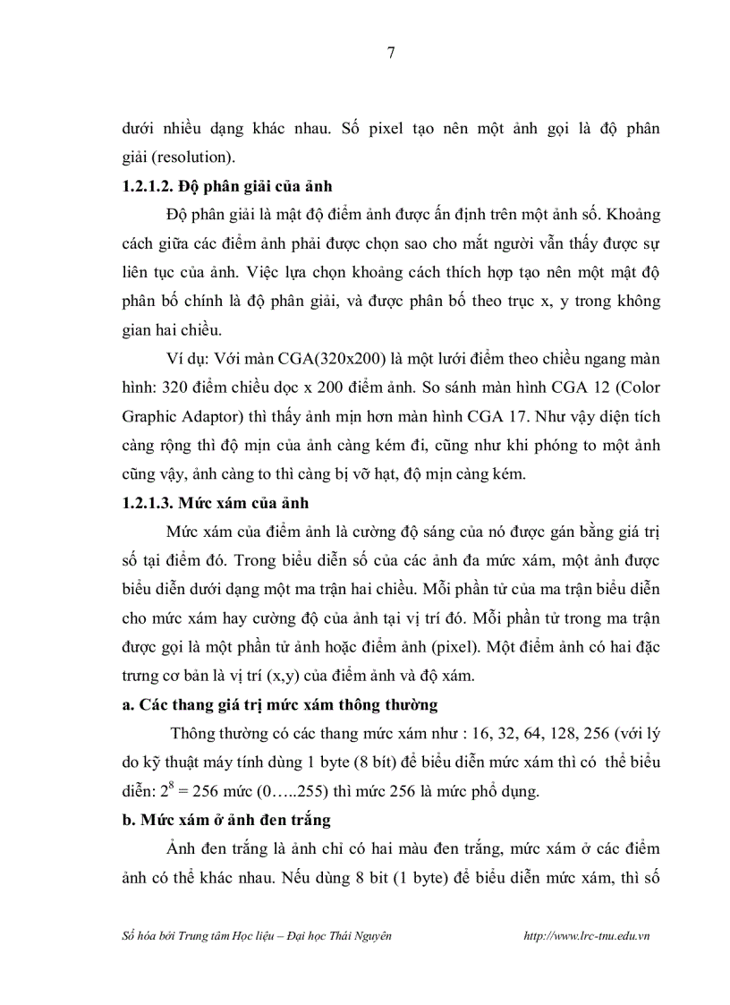 image for page Nội suy ảnh và một số ứng dụng