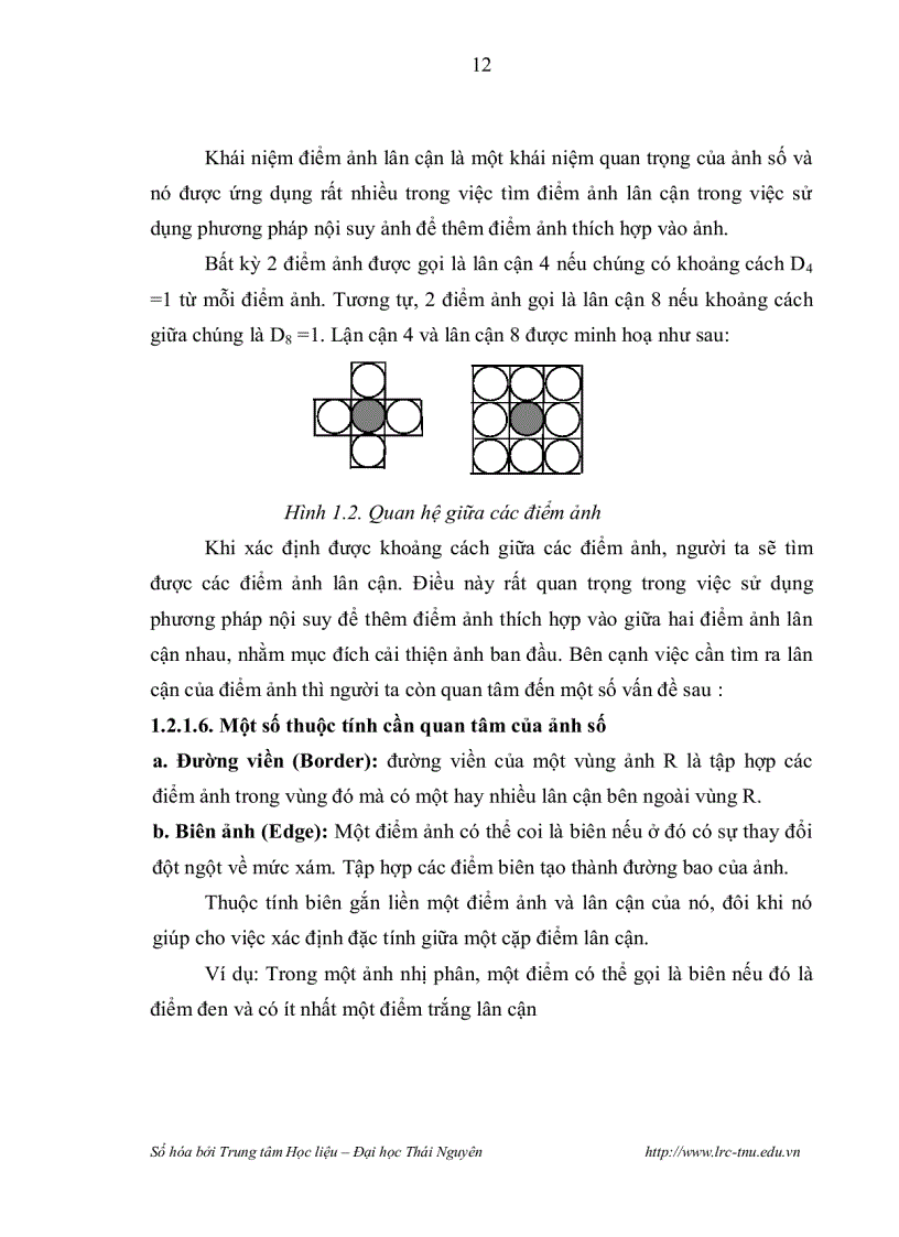 image for page Nội suy ảnh và một số ứng dụng