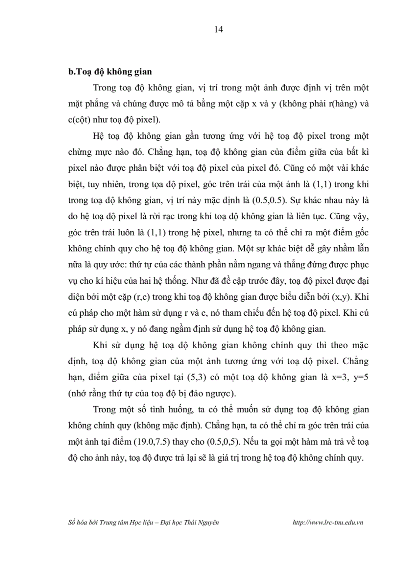 image for page Nội suy ảnh và một số ứng dụng