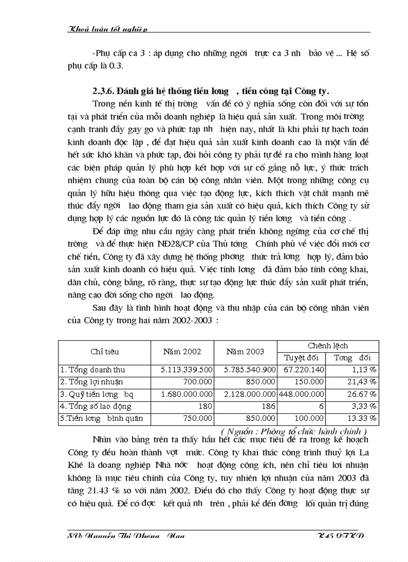 image for page Hoàn thiện công tác quản lý tiền lương và tiền công tại Công ty KTCT thuỷ lợi La Khê