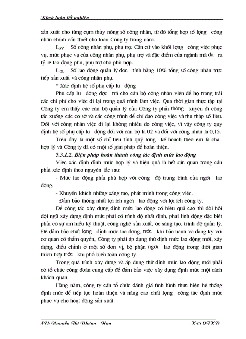 image for page Hoàn thiện công tác quản lý tiền lương và tiền công tại Công ty KTCT thuỷ lợi La Khê