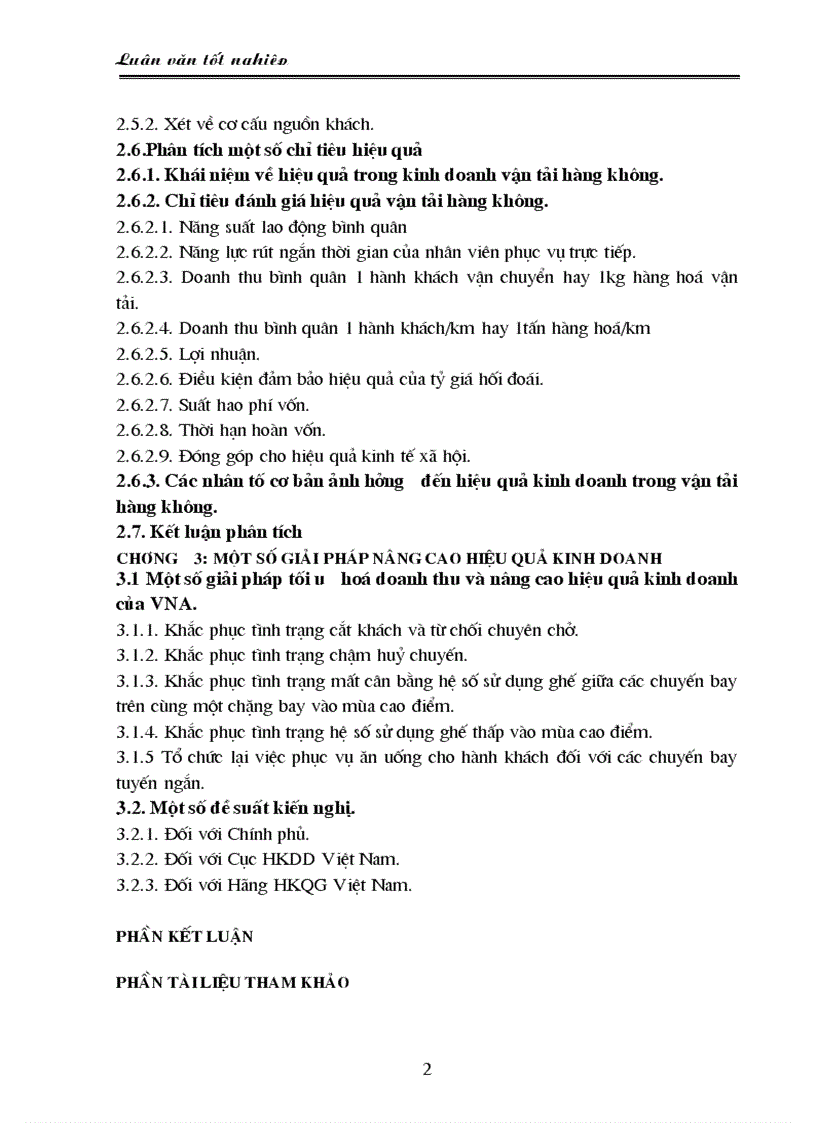 image for page Phân tích hoạt động kinh doanh của hãng hàng không Việt Nam