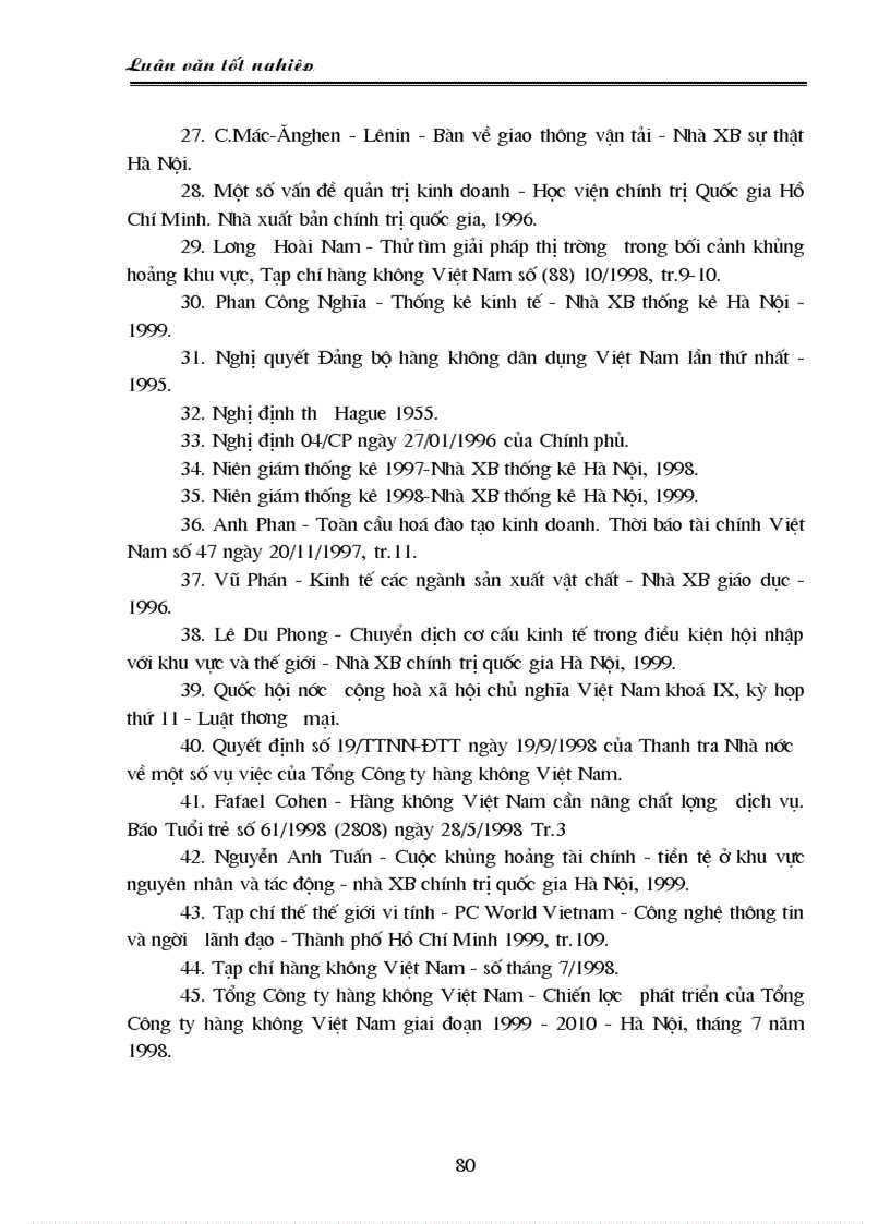 image for page Phân tích hoạt động kinh doanh của hãng hàng không Việt Nam