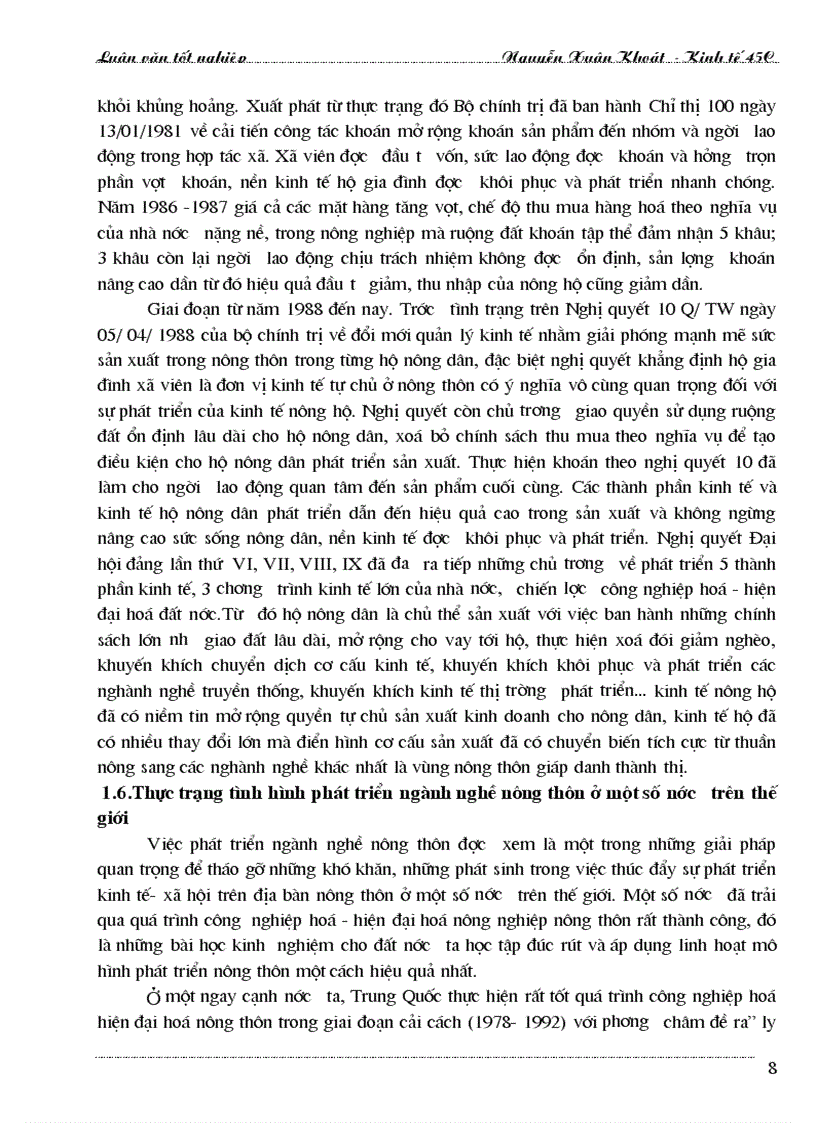 image for page Phát triển các ngành nghề trong hộ nông dân trong địa bàn xã Liêm Chính thị xã Phủ Lý tỉnh Hà Nam