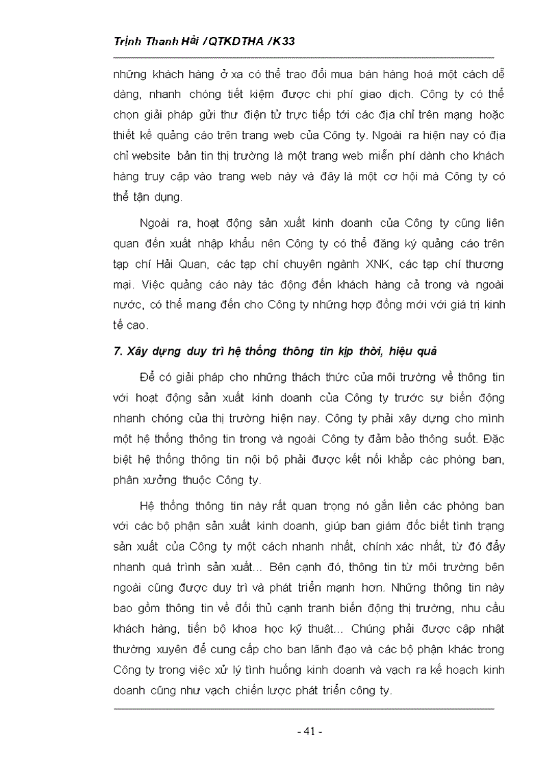 image for page Phân tích tình hình thị trường của Công ty TNHH Hasa