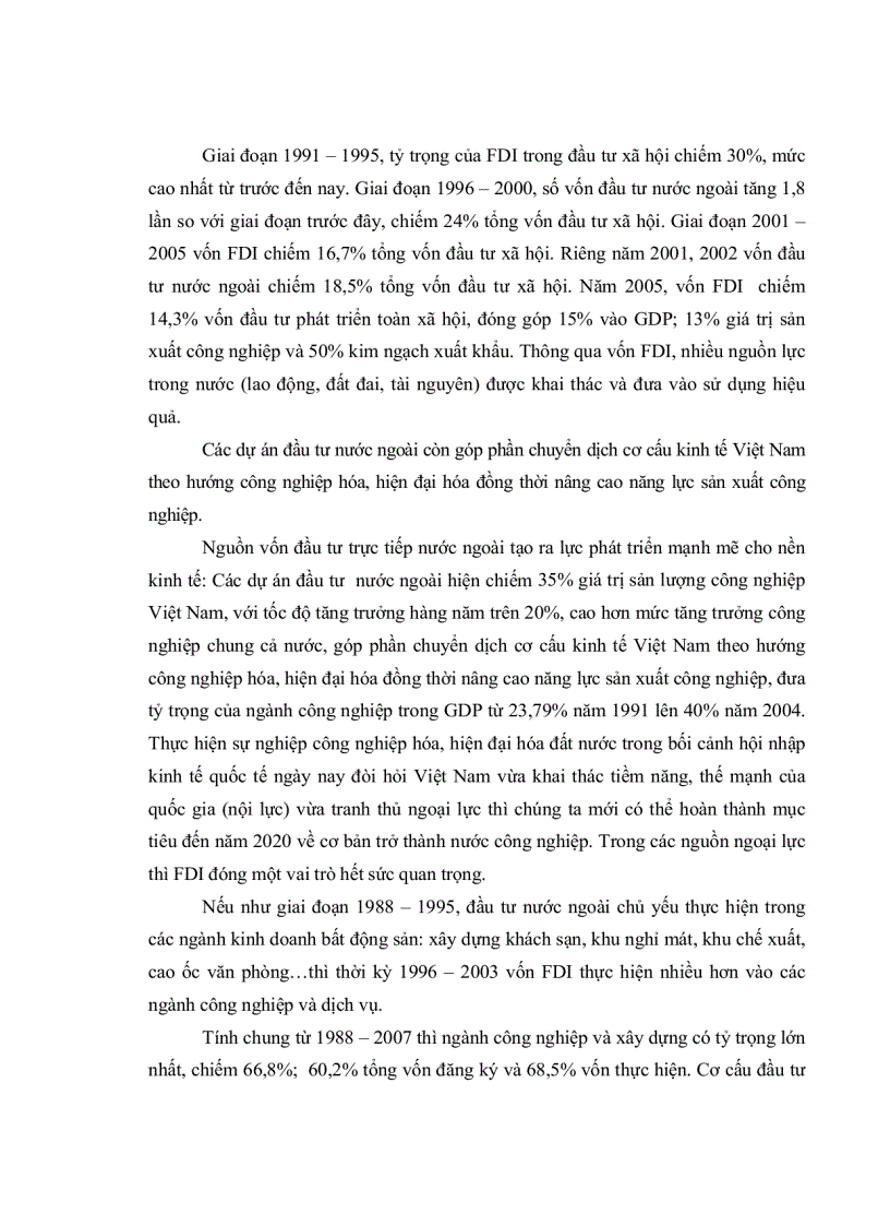 image for page Đầu tư trực tiếp nước ngoài đối với sự phát triển kinh tế tỉnh bà rịa vũng tàu