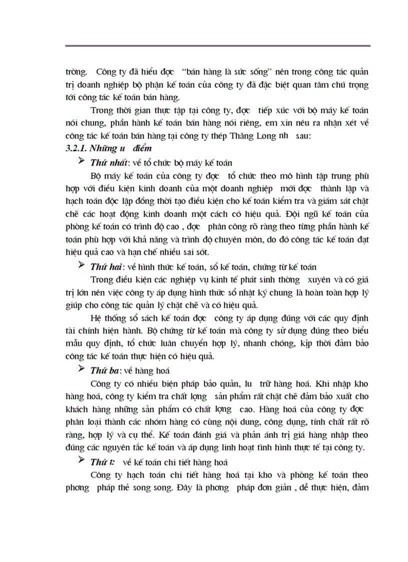 image for page Hoàn thiện công tác kế toán nghiệp vụ bán hàng tại công ty Thép Thăng Long