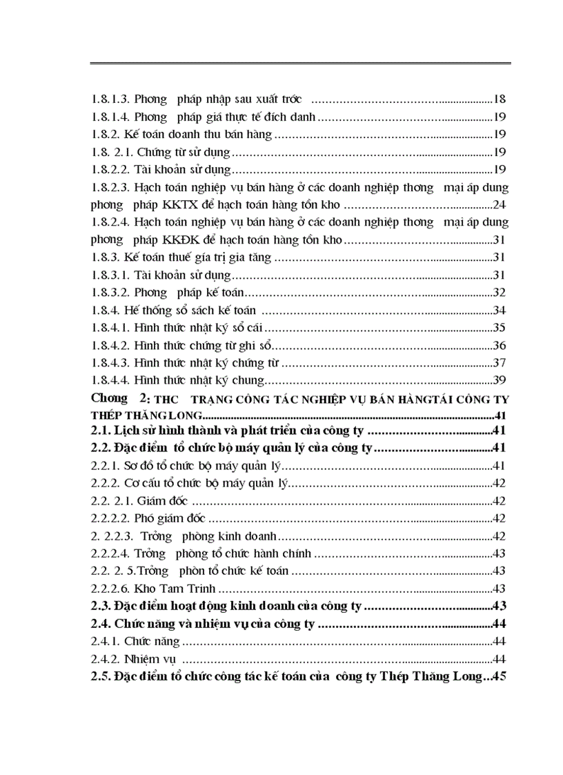 image for page Hoàn thiện công tác kế toán nghiệp vụ bán hàng tại công ty Thép Thăng Long