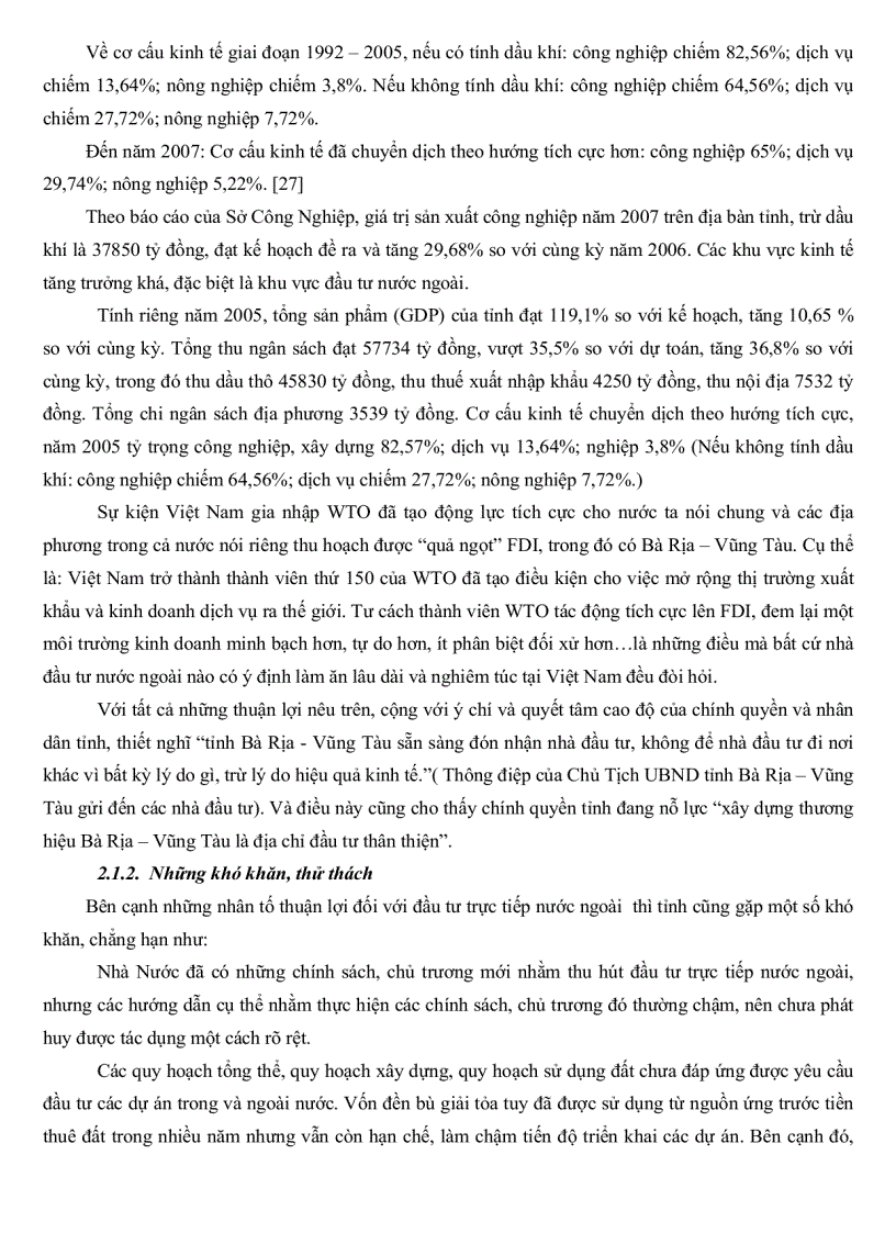 image for page Đầu tư trực tiếp nước ngoài đối với sự phát triển kinh tế tỉnh Bà Rịa Vũng Tàu