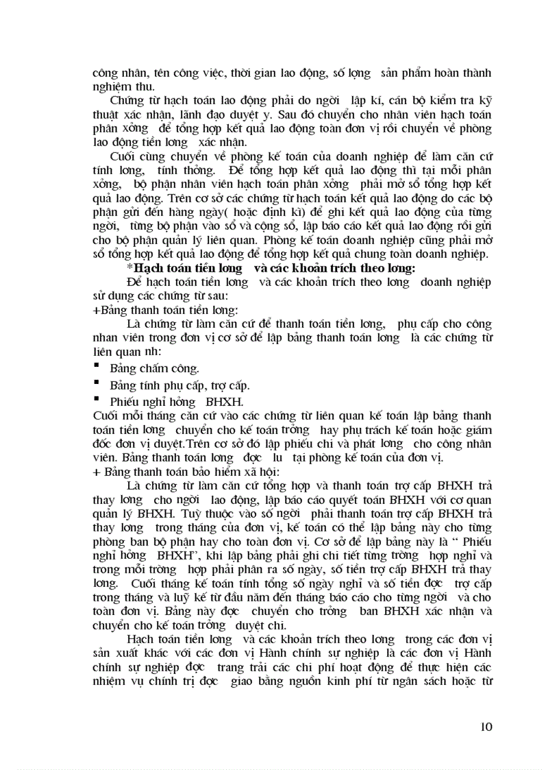 image for page Hạch toán tiền lương và các khoản trích theo lương tại Công ty trách nhiệm hữu hạn xây dựng công trình Hoàng Hà