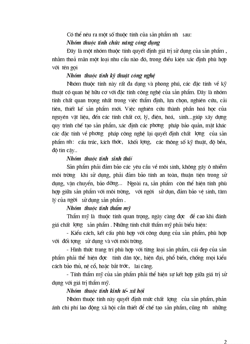 image for page Phân tích tình hình chất lượng sản phẩm sợi ở Công ty Dệt May Hà Nội