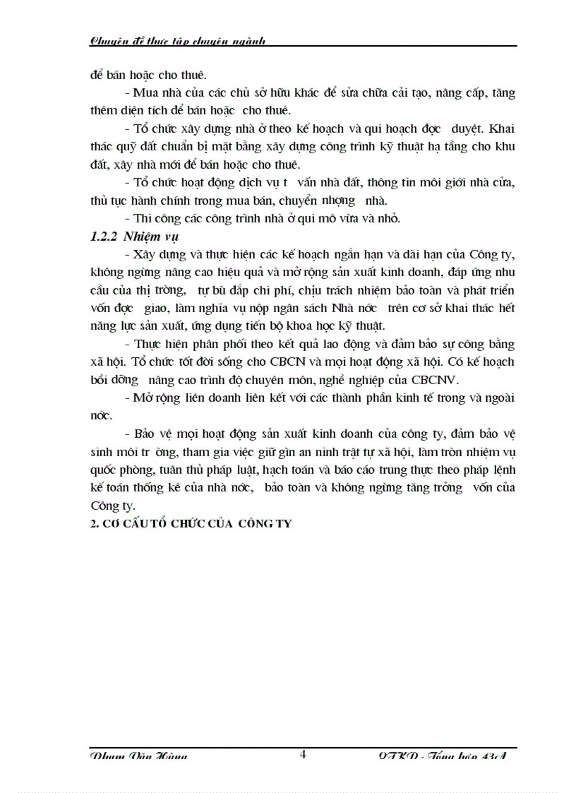 image for page Cơ cấu tổ chức bộ máy quản trị của công ty KINH DOANH NHà Số 3