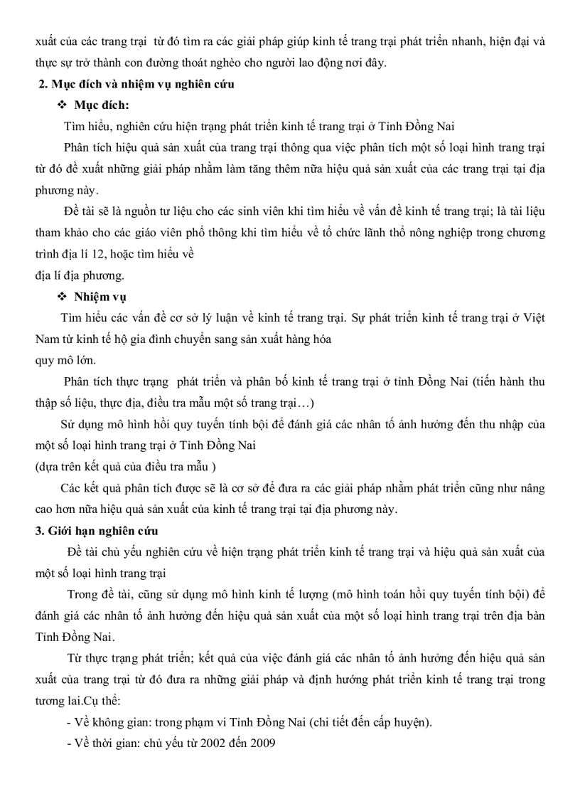 image for page Phân tích kinh tế trang trại tỉnh Đồng Nai từ gốc độ địa lí kinh tế xã hội