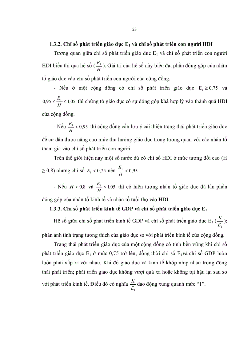 image for page Mối tương quan giữa các chỉ số phát triển con người phát triển kinh tế và phát triển giáo dục ở Đồng Bằng Sông Cửu Long