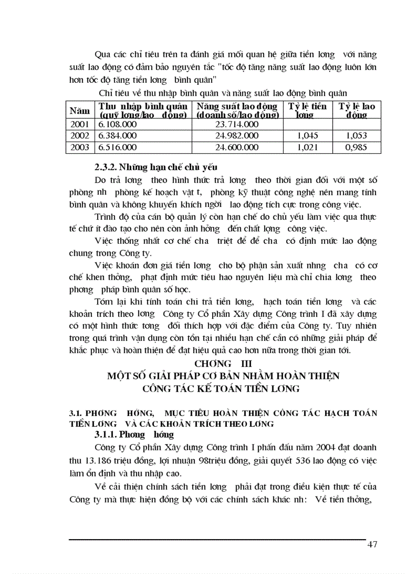 image for page Hạch toán tiền lương và các khoản trích theo lương tại Công ty cổ phần xây dựng công trình I