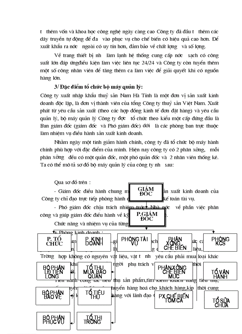 image for page Tổ chức công tác kế toán tổng hợp chi phí sản xuất và tính giá thành sản phẩm ở công ty xuất nhập khẩu thuỷ sản nam Hà Tĩnh